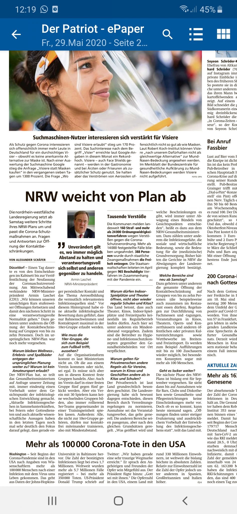 Der Patriot Epaper Login